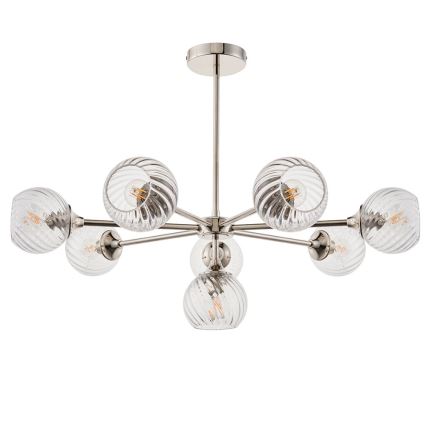 Endon 104051 - Lühter varrega ALLEGRA 8xE14/7W/230V läikiv kroom