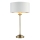 Endon 104054 - Laualamp HIGHCLERE 1xE14/7W/230V valge/messing d. 25 cm
