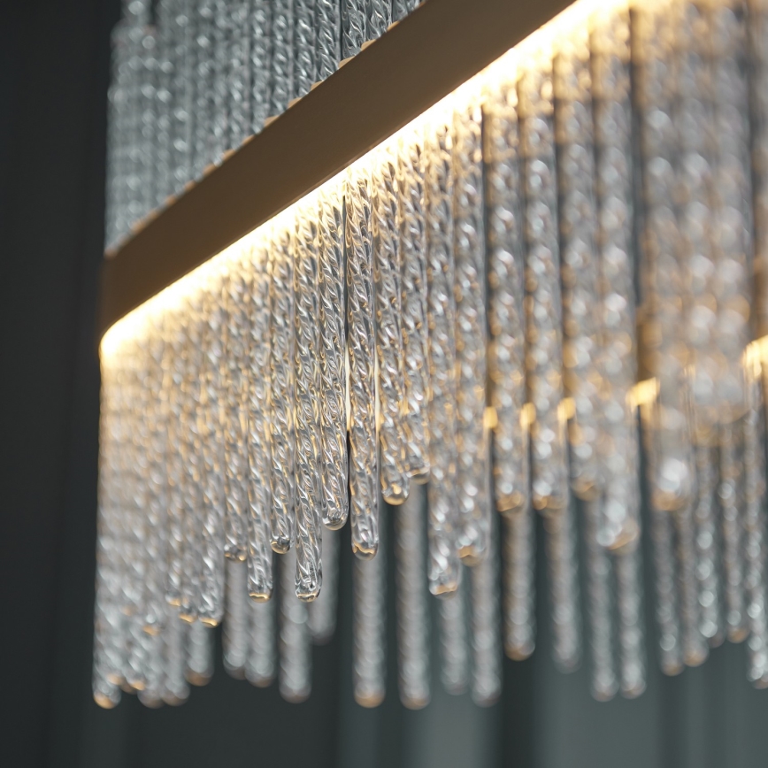 Endon 104082 - LED-hämardatav lühter kaablil ADRIEL LED/47W/230V 3000K kuldne/selge