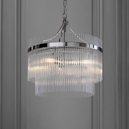 Endon 104113 - Kettaga kroonlühter MARIETTA 3xE14/7W/230V läikiv kroom