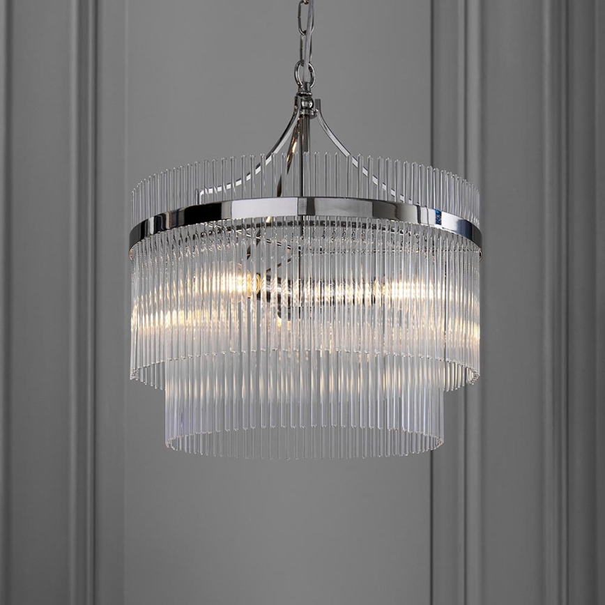 Endon 104113 - Kettaga kroonlühter MARIETTA 3xE14/7W/230V läikiv kroom