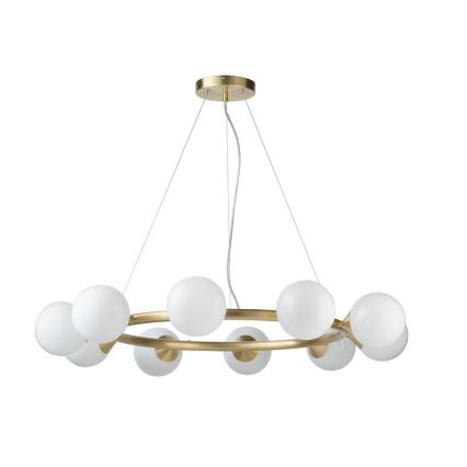 Endon 106008 - Juhtmega ripplühter OTIS 10xG9/3W/230V kuldne