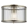 Endon 106265 - Laelamp RIDGETON 1xE27/10W/230V messing