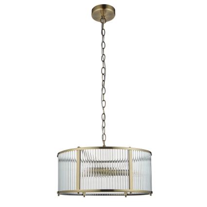 Endon 106282 - Ketiga rippvalgusti RIDGETON 3xE14/6W/230V messing