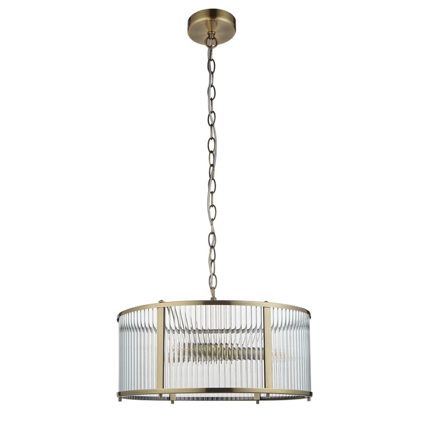 Endon 106282 - Ketiga rippvalgusti RIDGETON 3xE14/6W/230V messing
