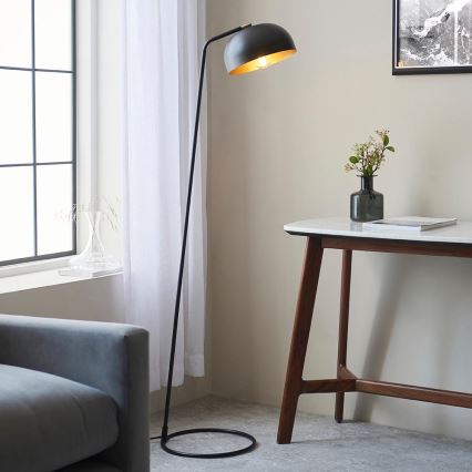 Endon 106337 - Põrandalamp BRAIR 1xE27/10W/230V must