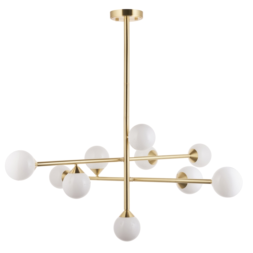 Endon 106754 - Varrega lühter OTIS 10xG9/5W/230V kuldne