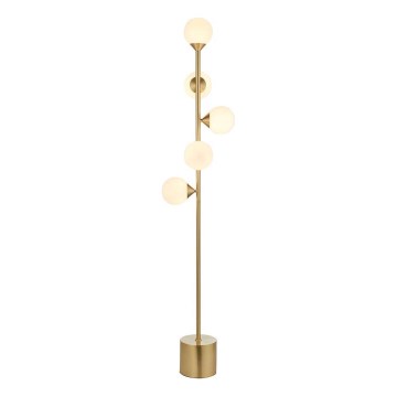 Endon 106756 - Põrandalamp OTIS 5xG9/3W/230V kuldne