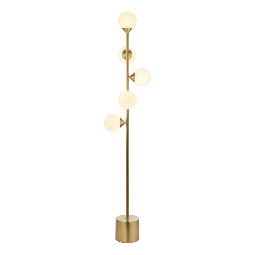 Endon 106756 - Põrandalamp OTIS 5xG9/3W/230V kuldne