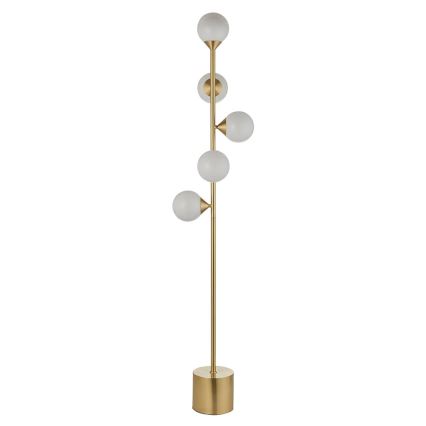Endon 106756 - Põrandalamp OTIS 5xG9/3W/230V kuldne