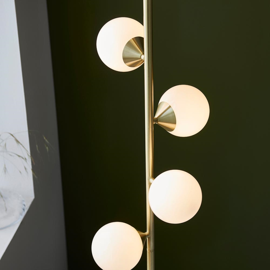 Endon 106756 - Põrandalamp OTIS 5xG9/3W/230V kuldne