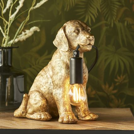 Endon 107364 - Laualamp PUPPY 1xE14/7W/230V kuldne