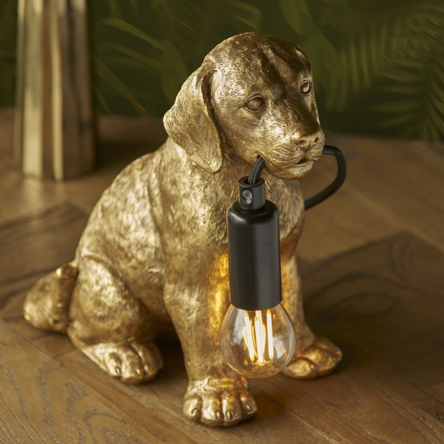 Endon 107364 - Laualamp PUPPY 1xE14/7W/230V kuldne