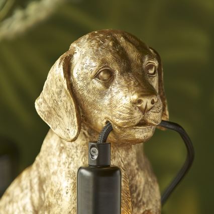 Endon 107364 - Laualamp PUPPY 1xE14/7W/230V kuldne
