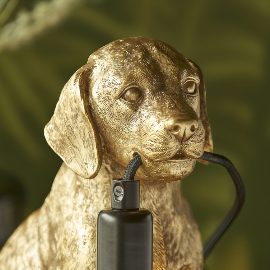 Endon 107364 - Laualamp PUPPY 1xE14/7W/230V kuldne