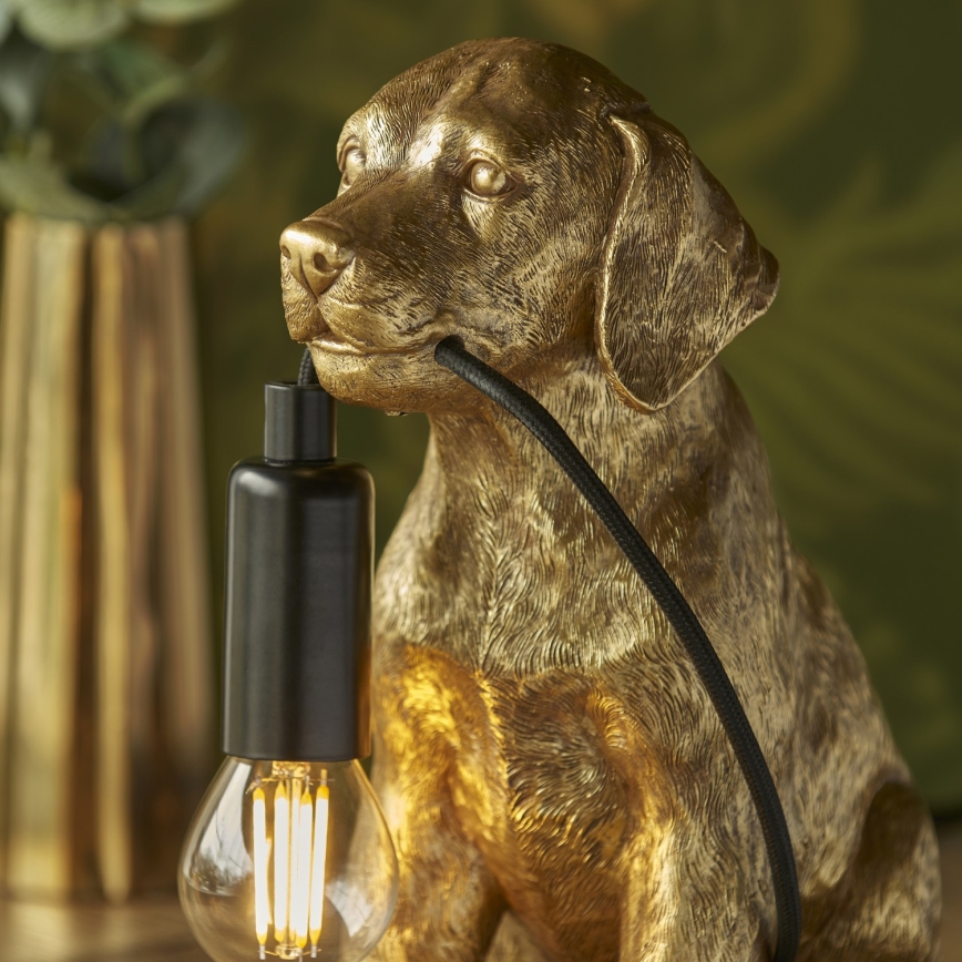 Endon 107364 - Laualamp PUPPY 1xE14/7W/230V kuldne