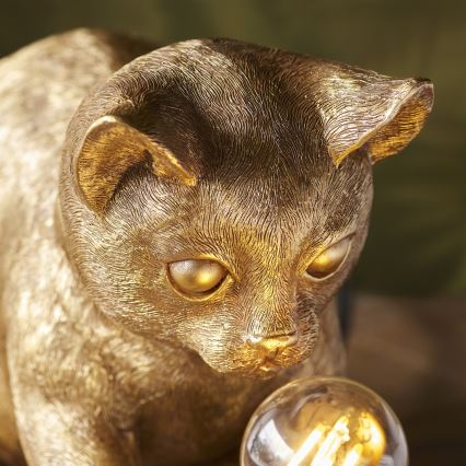 Endon 107389 - Laualamp KITTEN 1xE14/7W/230V kuldne