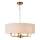 Endon 110727 - Ahelaga kroonlühter HIGHCLERE 8xE14/6W/230V beež/messing läbimõõt 70 cm