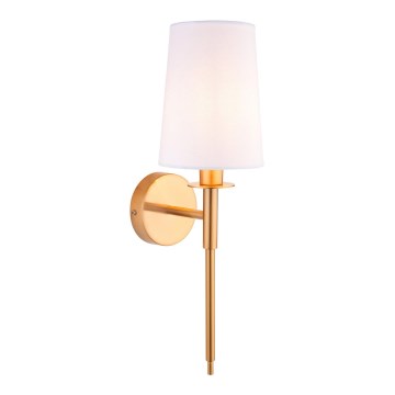 Endon 110738 - Seinavalgusti 1xE14/6W/230V valge/kuldne