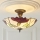 Endon 111896 - Pinnapealne lühter Tiffany BOTANICA 3xE27/10W/230V, läbimõõt 45 cm