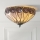 Endon 112188 - Laevalgusti Tiffany HUTCHINSON 2xE27/60W/230V läbimõõt 40 cm
