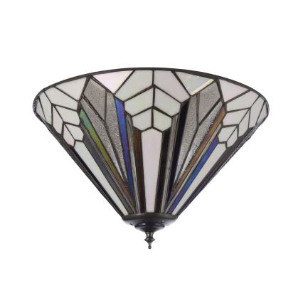 Endon 112191 - Laevalgusti Tiffany ASTORIA 2xE27/60W/230V läbimõõt 40 cm
