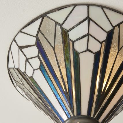 Endon 112191 - Laevalgusti Tiffany ASTORIA 2xE27/60W/230V läbimõõt 40 cm