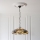 Endon 112193 - Ketiga riputatav lühter Tiffany SULLIVAN, 3× E27, 60 W, 230 V, läbimõõt 57 cm