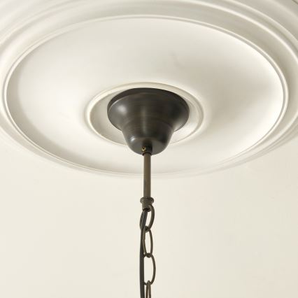 Endon 112246 - Tiffany BOTANICA ketiga ripp-lühter 1xE27/60W/230V, läbimõõt 45 cm