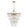 Endon 112576 - Lühter MARIETTA 16xE14/6W/230V messing/läbipaistev