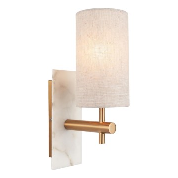 Endon 114201 - Seinalamp 1xE14/7W/230V beež/kuldne