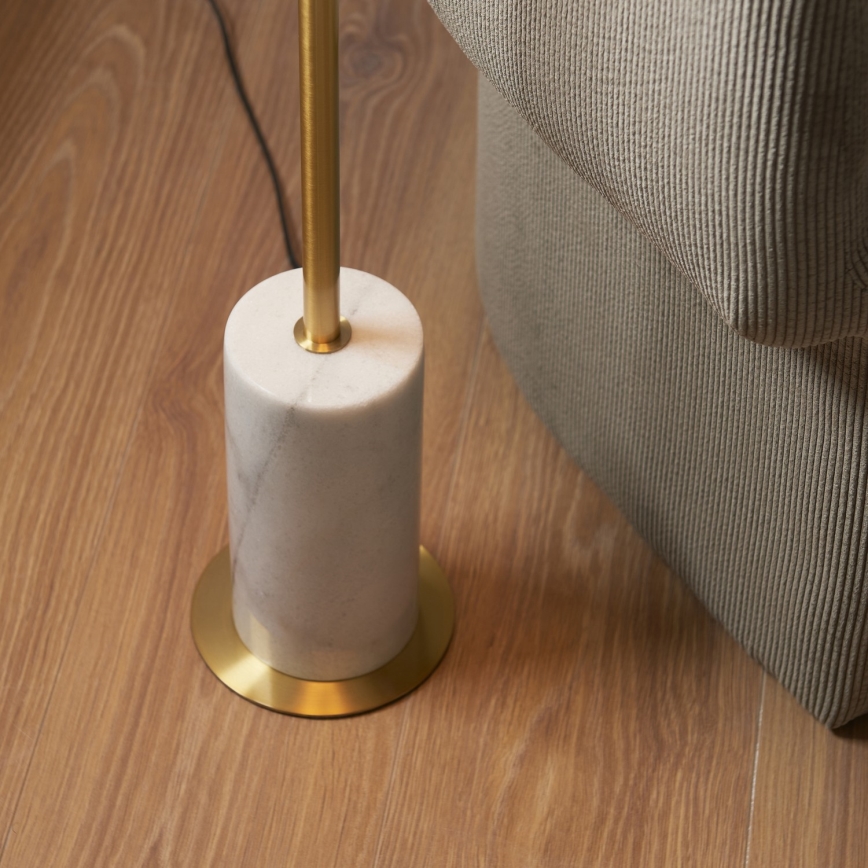 Endon 114208 - Põrandalamp BERTOIA 1xE27/10W/230V messing