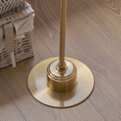 Endon 114785 - LED Hämardatav laetav põrandalamp BURLEY LED/1,5W/5V messing/hall