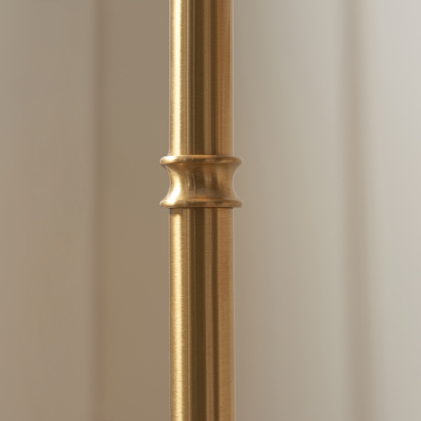 Endon 114786 - Hämardatav laetav LED-põrandalamp BURLEY LED/1,5W/5V 3600 mAh messing/roosa