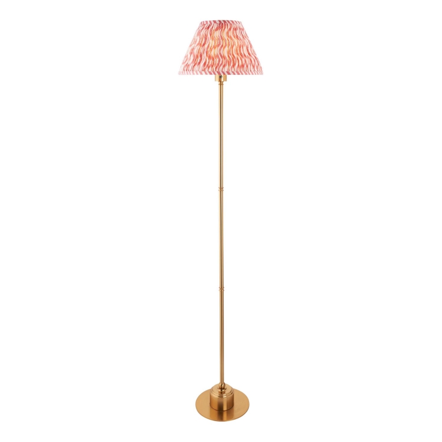 Endon 114786 - LED Hämardatav laetav põrandalamp BURLEY LED/1,5W/5V messing/roosa