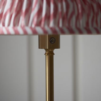 Endon 114786 - LED Hämardatav laetav põrandalamp BURLEY LED/1,5W/5V messing/roosa