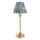 Endon 114796 - LED Hämardatav laetav laualamp BURLEY LED/1,5W/5V messing/sinine