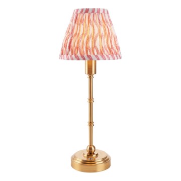 Endon 114804 - LED Hämardatav laetav laualamp BURLEY LED/1,5W/5V messing/roosa