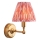 Endon 114817 - LED Hämardatav laetav sein lamp BURLEY LED/1,5W/5V 3600 mAh messing/roosa