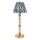 Endon 114846 - LED Hämardatav laetav laualamp MORTON LED/1,5W/5V 3600 mAh messing/sinine