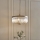 Endon 119110 - CLERMONT ketiga ripp-lühter 5xE14/6W/230V messing
