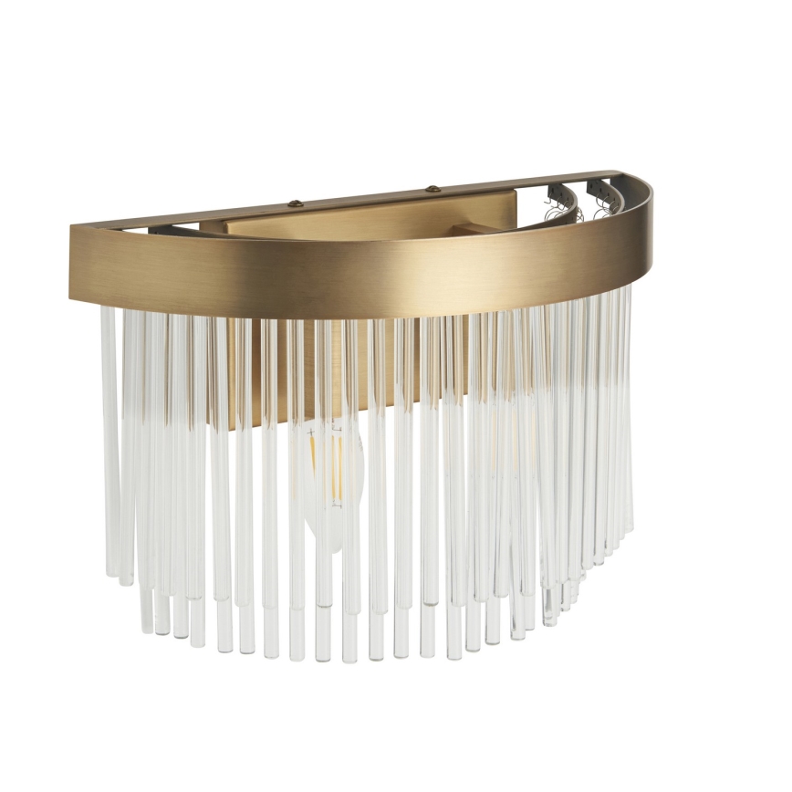 Endon 119125 - Seinavalgusti CLERMONT 2xE14/6W/230V, messingviimistlus
