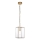 Endon 119142 - Ketiga rippvalgusti HAMMOND 1xE27/10W/230V 17x17 cm messing