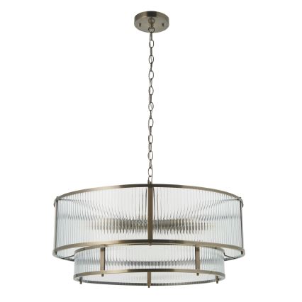 Endon 119456 - Ripplühter ketiga RIDGETON 8xE14/7W/230V mattkroom