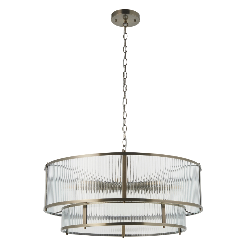 Endon 119456 - Ripplühter ketiga RIDGETON 8xE14/7W/230V mattkroom