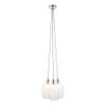 Endon 120644 - Rippvalgusti kaabliga 3xE27/10W/230V läikiv kroom