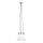 Endon 120648 - Rippvalgusti juhtmega 3xE27/10W/230V messing