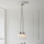 Endon 120652 - Rippvalgusti kaabliga 3xE27/10W/230V, läikiv kroom