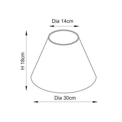 Endon 122515 - Laualamp AVEBURY 1xE27/10W/230V messing/roheline
