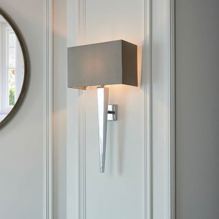Endon 56706 - seinavalgusti MORETO 1xE14/7W/230V läikiv kroom/hall